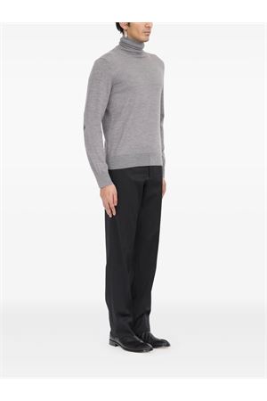 Maglione a collo alto in lana vergine grigio MM6 MAISON MARGIELA | SH0HA0006M13133816M